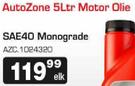 AutoZone 5L Motor Olie SAE40 Monograde AZC.1024320-Elk