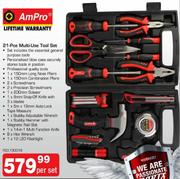AmPro 21-Pce Multi-Use Tool Set FED.T30016
