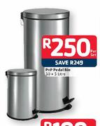 PnP Pedal Bin 30 + 5 L Per Set