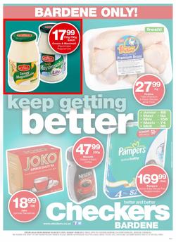Checkers Bardene : Keep Getting Better (5 Aug - 18 Aug 2013), page 1