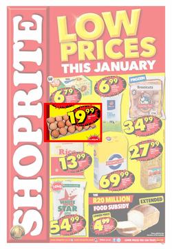 Shoprite Eastern Cape : Low Prices This January (20 Jan - 2 Feb 2014), page 1