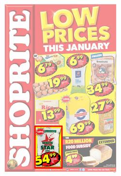 Shoprite Eastern Cape : Low Prices This January (20 Jan - 2 Feb 2014), page 1