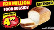 Our Own In-Store Baked White Bread-600gm