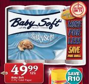 Baby Soft 2-Ply Toilet Paper-12's