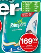 Pampers Active Baby Reuse Pak Weggooidoeke-Per Pack