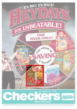 Checkers KZN : Heydays Specials (9 Feb - 16 Feb 2014), page 1