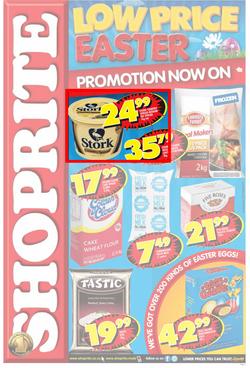 Shoprite Eastern Cape : Easter (24 Mar - 6 Apr 2014), page 1