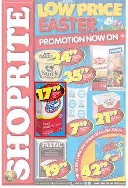 Shoprite Eastern Cape : Easter (24 Mar - 6 Apr 2014), page 1