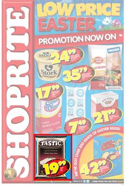 Shoprite Eastern Cape : Easter (24 Mar - 6 Apr 2014), page 1
