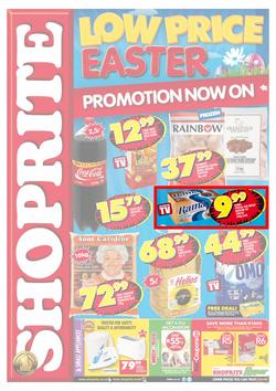 Shoprite KZN : Easter (24 Mar - 6 Apr 2014), page 1