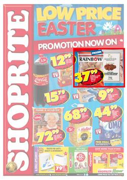 Shoprite KZN : Easter (24 Mar - 6 Apr 2014), page 1