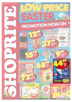 Shoprite KZN : Easter (24 Mar - 6 Apr 2014), page 1