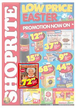 Shoprite KZN : Easter (24 Mar - 6 Apr 2014), page 1