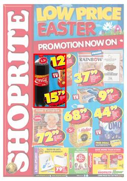 Shoprite KZN : Easter (24 Mar - 6 Apr 2014), page 1