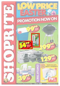 Shoprite KZN : Easter (24 Mar - 21 Apr 2014), page 1