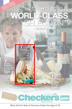 Checkers :Cheese & Wine (31 Mar - 13 Apr 2014), page 1