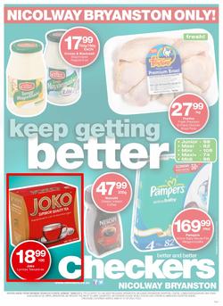 Checkers Nicolway Bryanston : Keep Getting Better (5 Aug - 18 Aug 2013), page 1