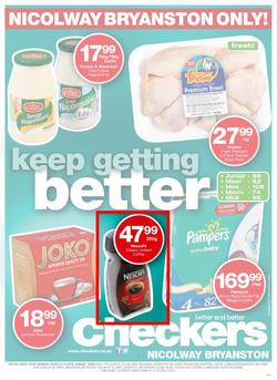 Checkers Nicolway Bryanston : Keep Getting Better (5 Aug - 18 Aug 2013), page 1