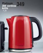 Platinum 360 Degree Cordless Kettle-1.7Ltr