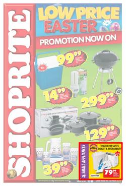 Shoprite Mpumalanga : Easter (24 Mar - 21 Apr 2014), page 1