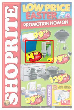 Shoprite Mpumalanga : Easter (24 Mar - 21 Apr 2014), page 1