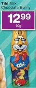 Tibi Milk Chocolate Bunny-60gm