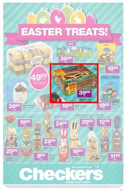 Checkers Eastern Cape : Easter Treats (7 Apr - 20 Apr 2014), page 1