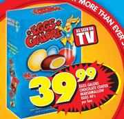 Eggs Galore Chocolate Coated Marshmallow Eggs-40's Per Box