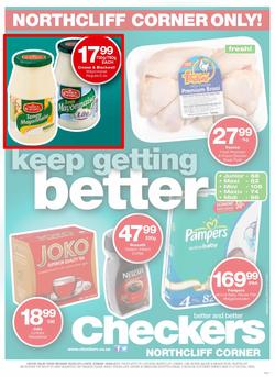 Checkers Northcliff Corner : Keep Getting Better (5 Aug - 18 Aug 2013), page 1