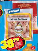 Goldi/Farmer's Choice Frozen Mixed Chicken Portions-2kg Each