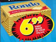 Rondo Medium Fat Spread-500gm Brick