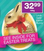 Lindt Gold Easter Bunny-100gm