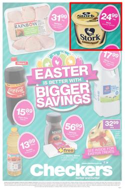 Checkers Eastern Cape : Easter Specials (7 Apr - 20 Apr 2014), page 1