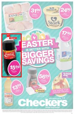 Checkers Eastern Cape : Easter Specials (7 Apr - 20 Apr 2014), page 1
