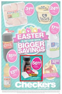 Checkers Eastern Cape : Easter Specials (7 Apr - 20 Apr 2014), page 1