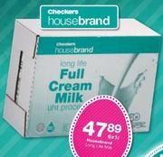 Housebrand Long Life Milk-6x1ltr