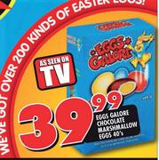 Eggs Galore Chocolate Marshmallow Eggs-40's
