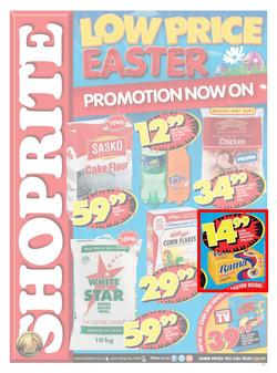 Shoprite Free State : Easter (14 Apr - 21 Apr 2014), page 1