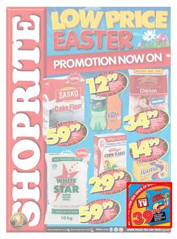 Shoprite Free State : Easter (14 Apr - 21 Apr 2014), page 1
