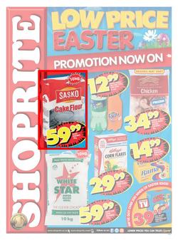 Shoprite Free State : Easter (14 Apr - 21 Apr 2014), page 1