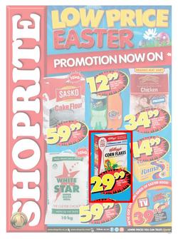 Shoprite Northern Cape : Easter (14 Apr - 21 Apr 2014), page 1