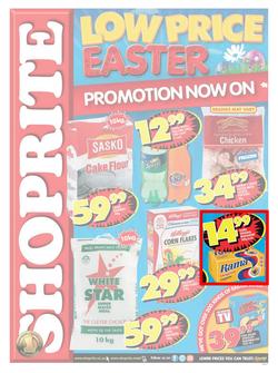 Shoprite Northern Cape : Easter (14 Apr - 21 Apr 2014), page 1