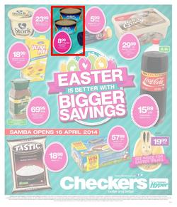 Checkers Free State : Easter Specials (14 Apr - 21 Apr 2014), page 1