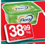Flora Medium Fat Spread Assorted-1Kg Each