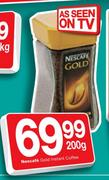 Nescafe Gold Instant Coffee-200g