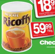 Nescafe Ricoffy Kitskoffie-750gm
