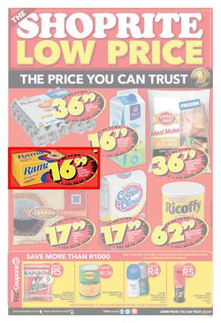Shoprite Eastern Cape : Low Price (21 Apr - 4 May 2014), page 1