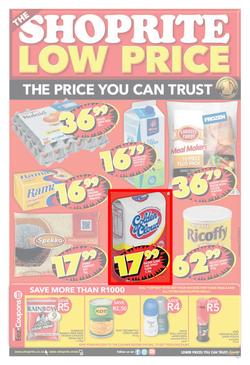 Shoprite Eastern Cape : Low Price (21 Apr - 4 May 2014), page 1