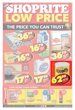 Shoprite Eastern Cape : Low Price (21 Apr - 4 May 2014), page 1