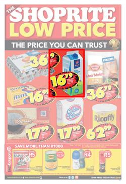 Shoprite Eastern Cape : Low Price (21 Apr - 4 May 2014), page 1